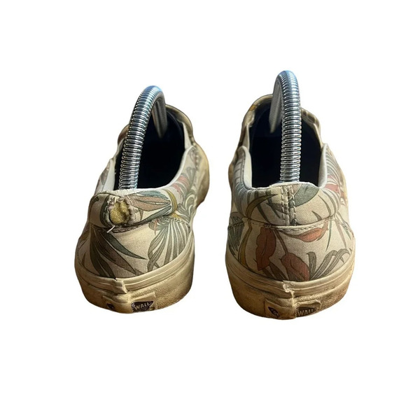 Vans Classic Slip-on California Floral Marshmallow Canvas Sneaker Unisex M7/W8.5 - Picture 5 of 9